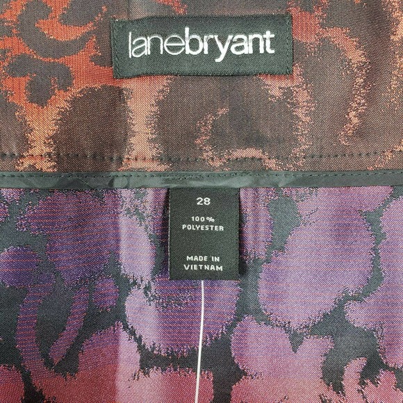 Lane Bryant Skirt Floral Ombre Size 28 Plus Size - Picture 6 of 7